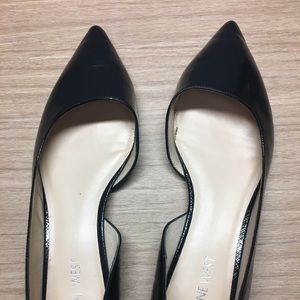 Nine West pointy flat- size 8- like new!